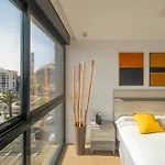 Primera Linea De Playa Con Vistas Directas Al Mar-apartamento Premium Albufereta Appartement Alicante
