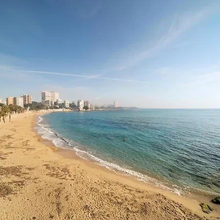 Primera Linea De Playa Con Vistas Directas Al Mar-apartamento Premium Albufereta Appartement