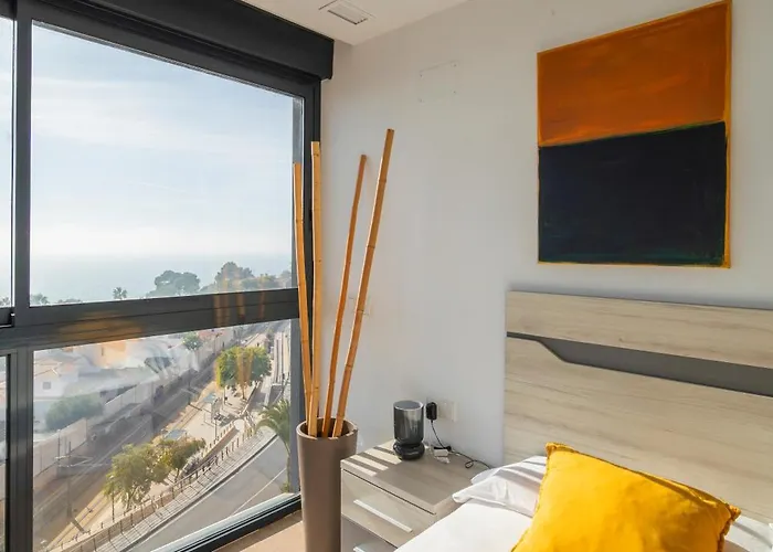 Primera Linea De Playa Con Vistas Directas Al Mar-apartamento Premium Albufereta Apartamento
