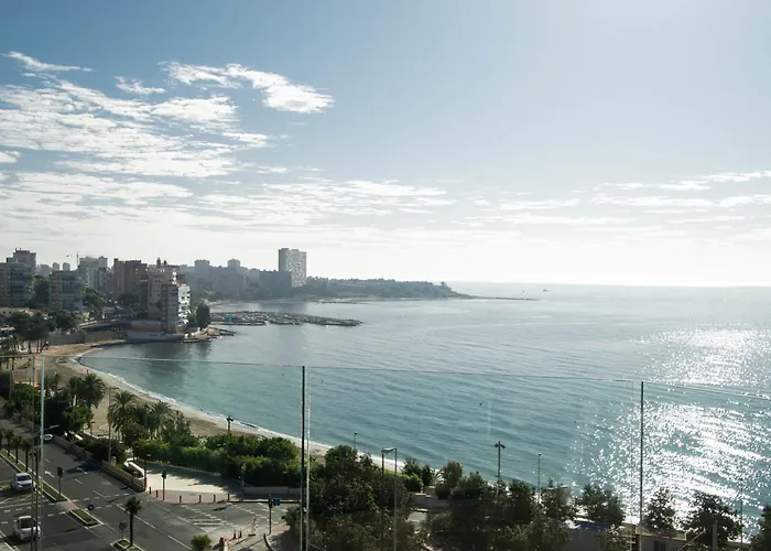 Apartamento Primera Linea De Playa Con Vistas Directas Al Mar-apartamento Premium Albufereta Alicante